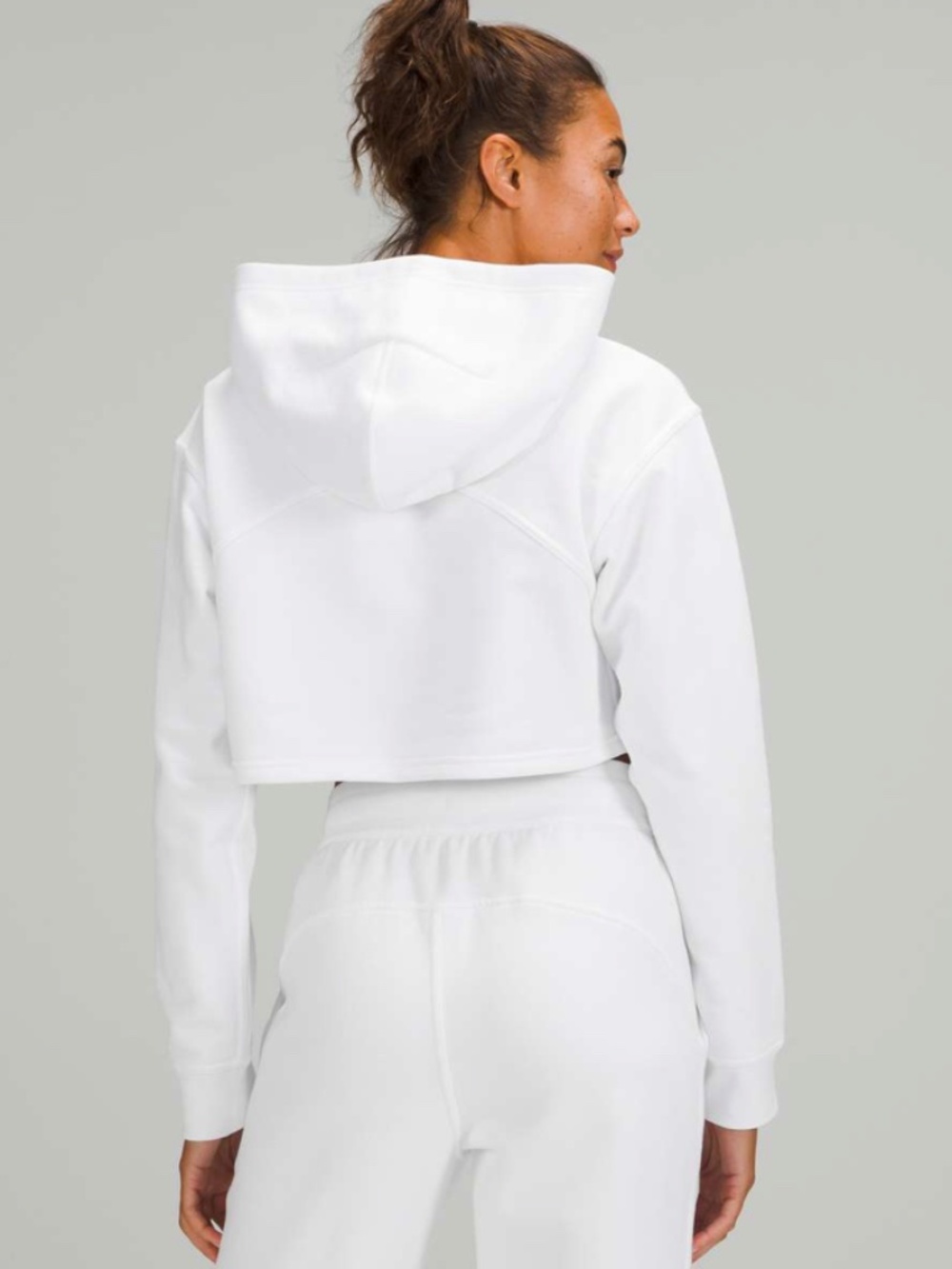 Lululemon All Yours Cropped Hoodie (Size 2 - Estimated) - Picture 2 of 7